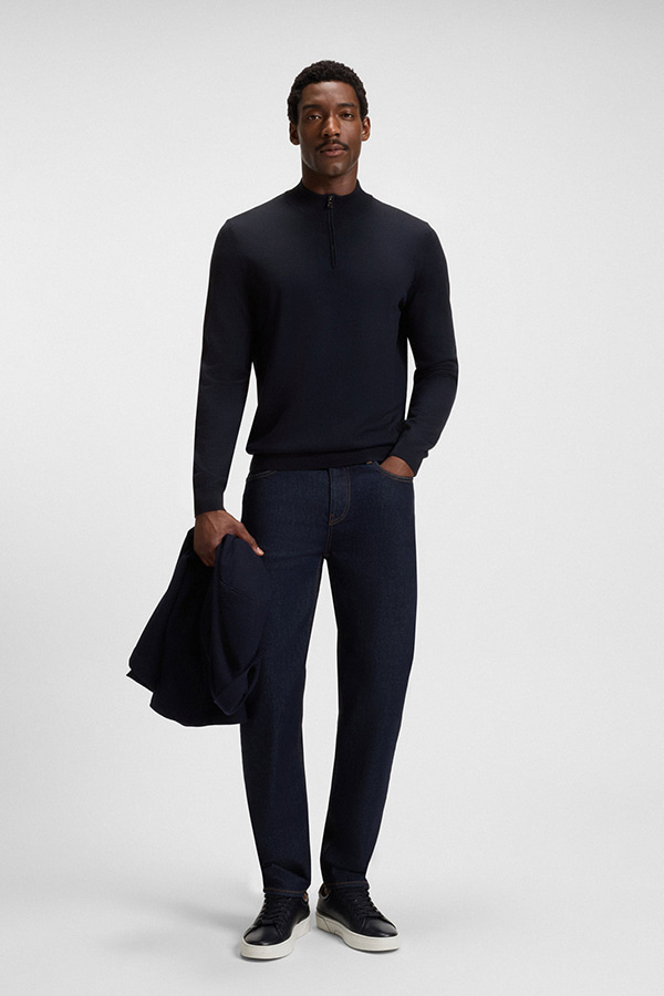 ΠΛΕΚΤΗ ΜΠΛΟΥΖΑ BOSS - 404 ΜΠΛΕ